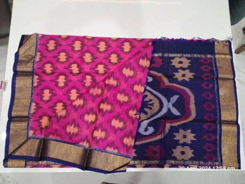 CHINNALAPATTI TIE AND DYE KORA SILK COTTON SAREES